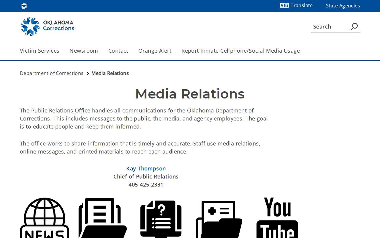 Seminole County released inmate mugshot ODOC public data source